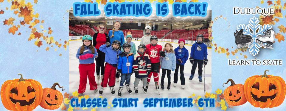 Fall Ice Skating Classes Starting Soon